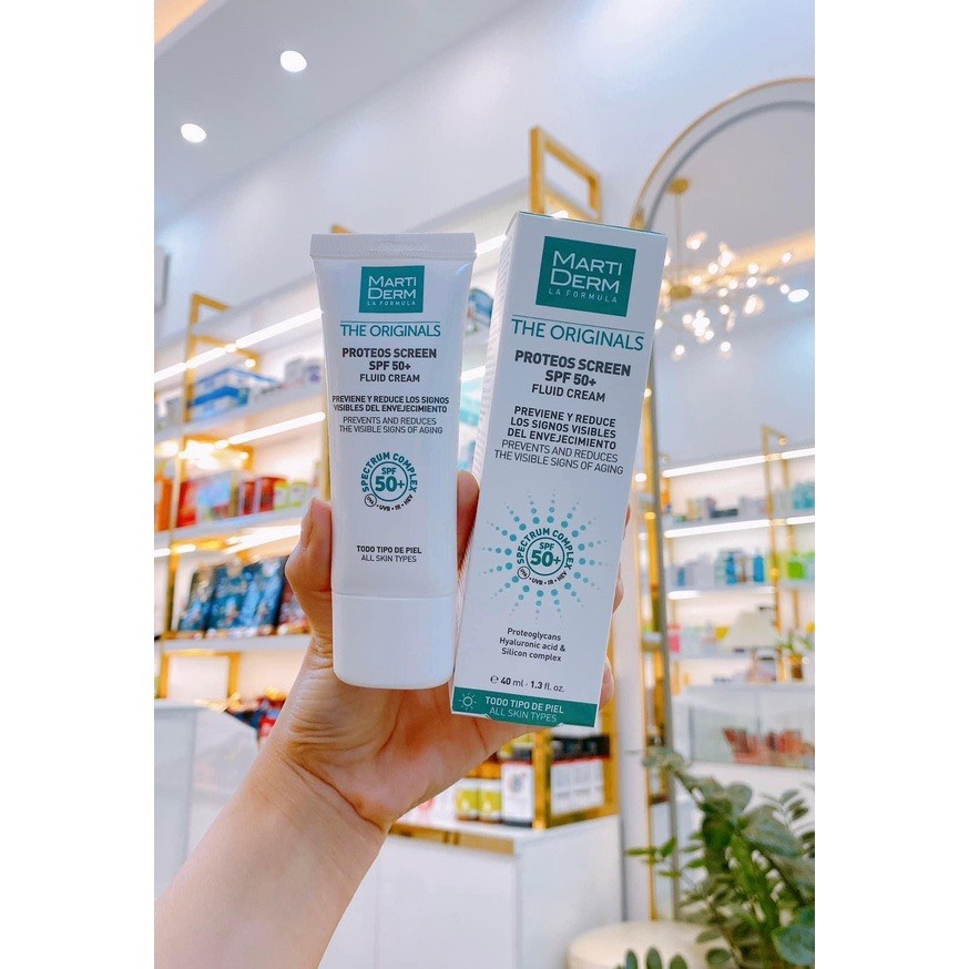 Kem chống nắng martiderm sps50+ 40ml chính hãng korea kv6
