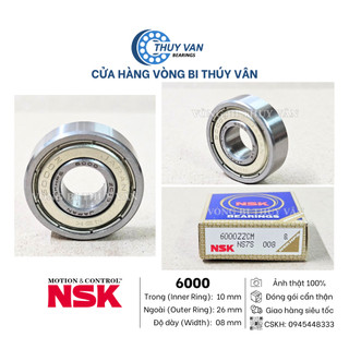 Vòng bi bạc đạn cầu hạt tròn 6000 6001 6002 6003 6004 6005 6006 6007 6008 6009 hãng NSK