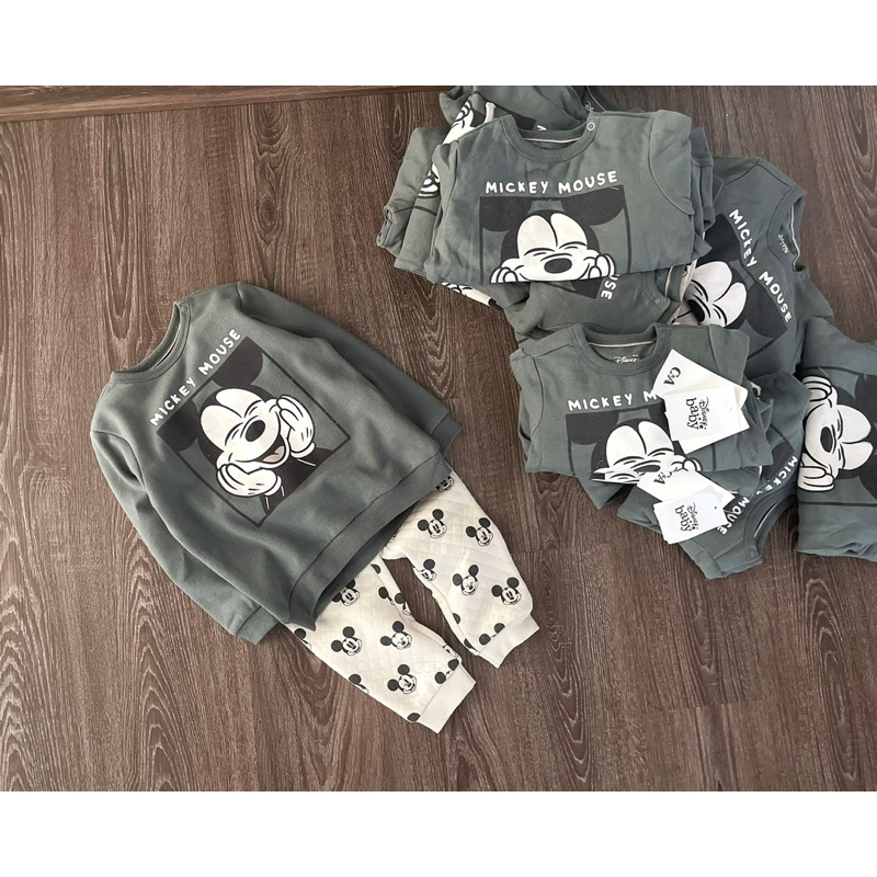 Bộ nỉ mickey cho em bé dư xịn