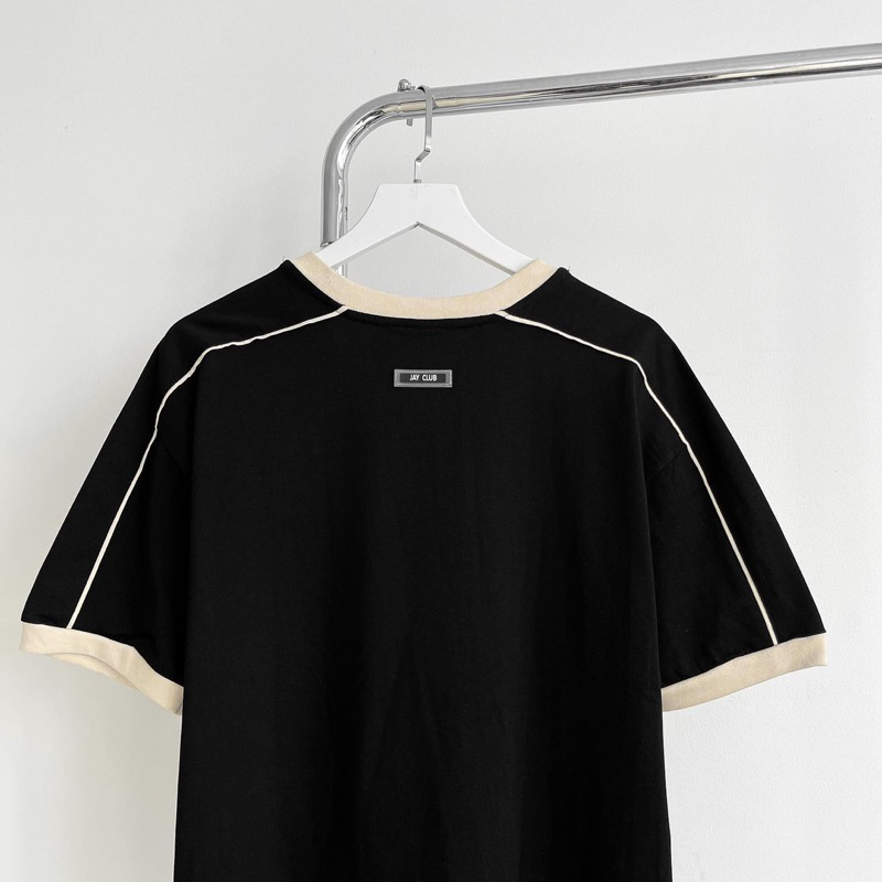 Áo Thun Baby Tee J! Tee Phối Line Nam Nữ Unisex JAYSTOREE Brand 🖤