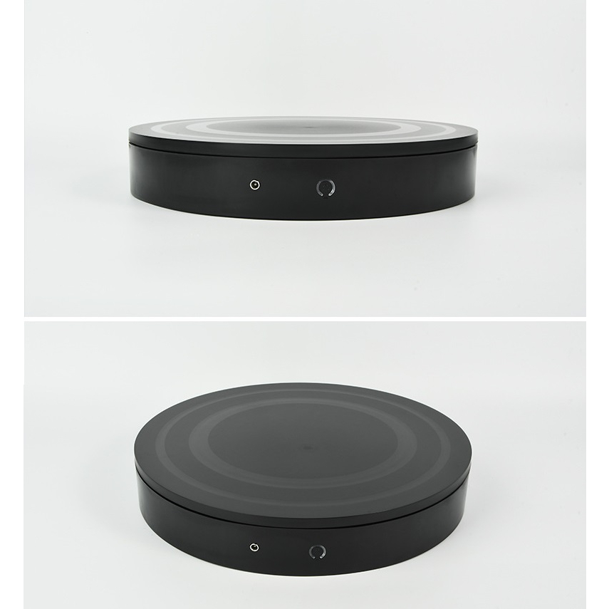 Bàn xoay, đế xoay 360, size 35CM, tải 80KG, xoay người mẫu, manocanh xoay mô hình, giày dép, túi sách, bình gốm