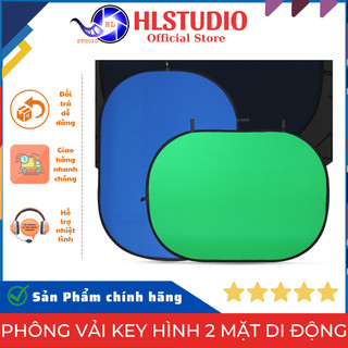 Phông Vải Key Hình 2 Mặt Di Động Chuyên Nghiệp 1.8 x 2.4m HL Studio - Sáng Tạo Không Giới Hạn Trên Studio Của Bạn