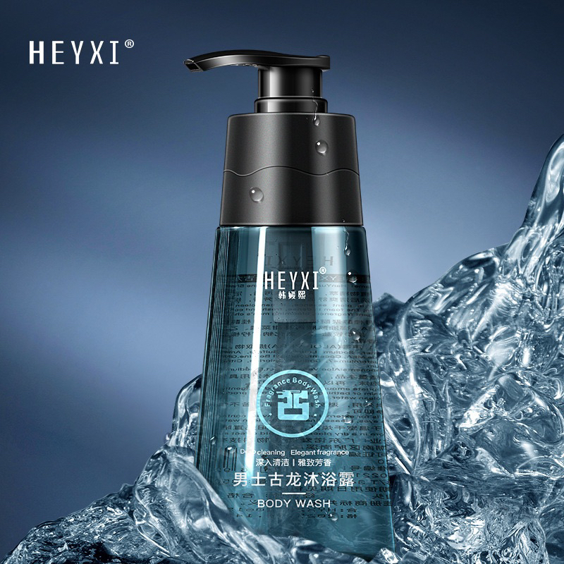 Sữa Tắm Hương Nước Hoa m Cho Nam Giới Heyxi For Men 350ml, Tạo Bọt Mịn, Giúp Làm Sạch Cơ Thể, Hương Thơm Tươi Mát