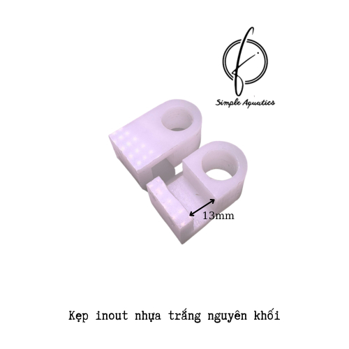 Kẹp In Out - Nhựa nguyên khối CNC