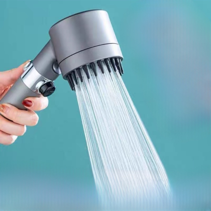 Bát sen tắm kèm đầu cọ Massage 3 chế độ nước - Đầu vòi hoa sen có lõi lọc Cao cấp