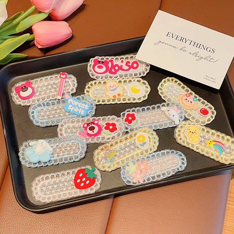 Miếng dán tóc mái dễ thương phiên bản Hàn quốc cho bé gái STM - Miếng dán tóc