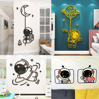 Tranh mica EPeBen dán tường nổi 3d hình Phi hành gia decor trang trí phòng ngủ cho bé nhà trẻ cửa hàng 