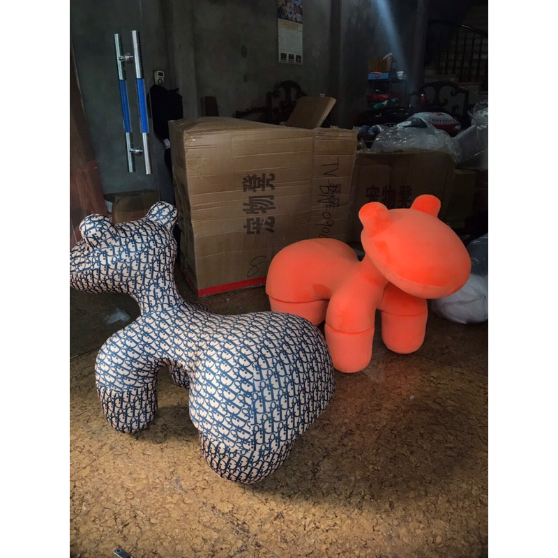 Ghế pony chair, ghế thú cưng decor cao cấp size đại 110cm kèm ảnh thật