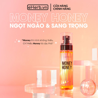 Xịt body mist nữ hương nước hoa MONEYHONEY bí ẩn, quyến rũ mùi vani BODYMISS 105ml (chai)