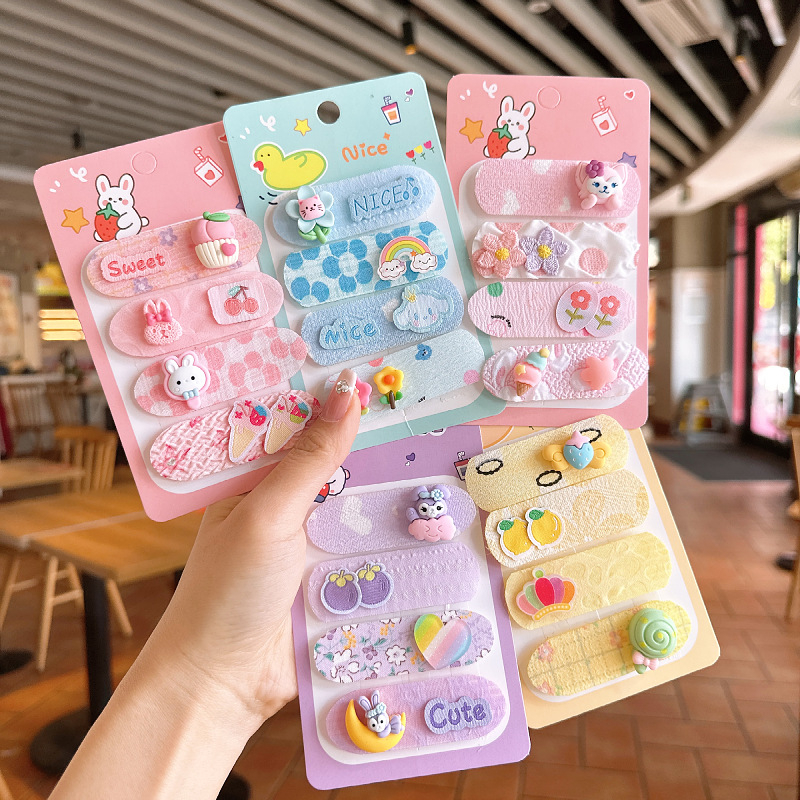 Miếng dán tóc mái dễ thương phiên bản Hàn quốc cho bé gái STM - Miếng dán tóc