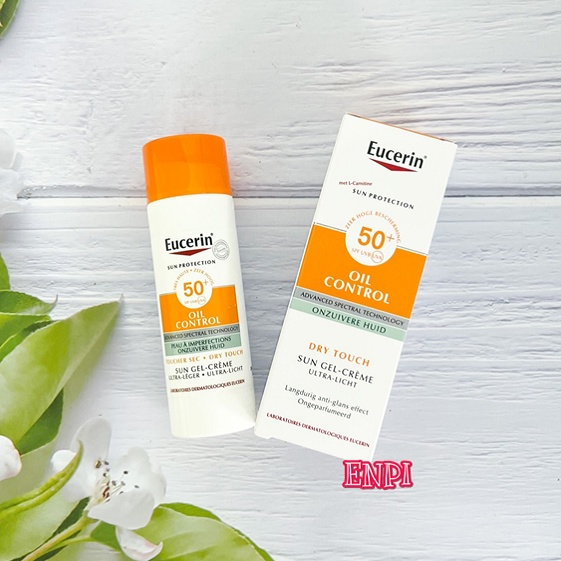 Kem chống nắng kiểm soát dầu Eucerin Oil Control Dry Touch Sun Gel-Creme SPF 50+