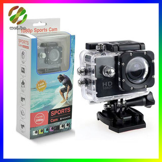 Camera Máy quay hành động Thể thao ngoài trời Máy ảnh chống nước Máy ghi âm lái xe HD 1080p Máy ảnh lặn dưới nước