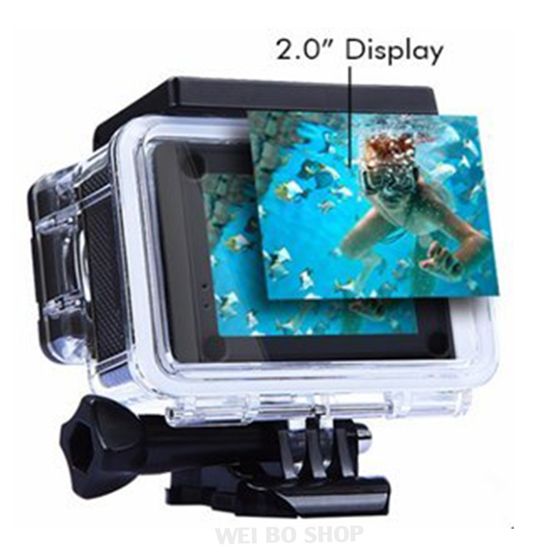 Camera Máy quay hành động Thể thao ngoài trời Máy ảnh chống nước Máy ghi âm lái xe HD 1080p Máy ảnh lặn dưới nước