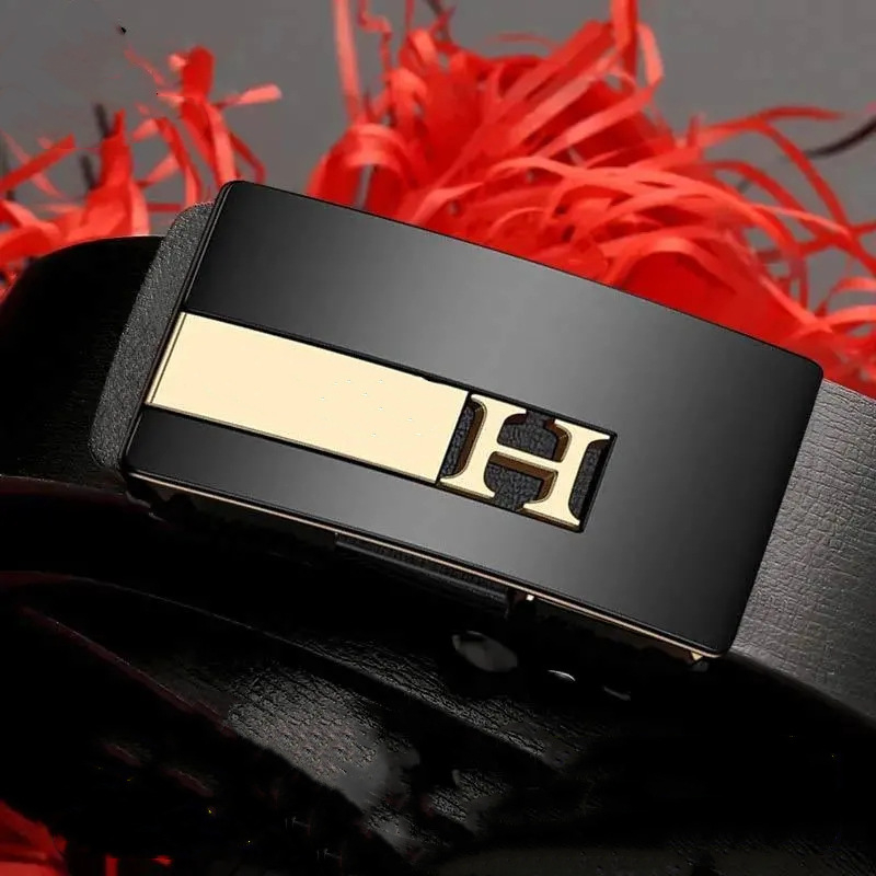 Thắt lưng nam DABARAAC trẻ trung, lịch lãm da cao cấp khóa kim loại tự động không gỉ - Bảo hành 6 tháng TL58