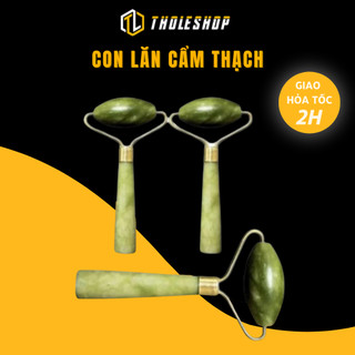 Con lăn massage da mặt bằng đá 1 đầu lăn tholeshop 4160