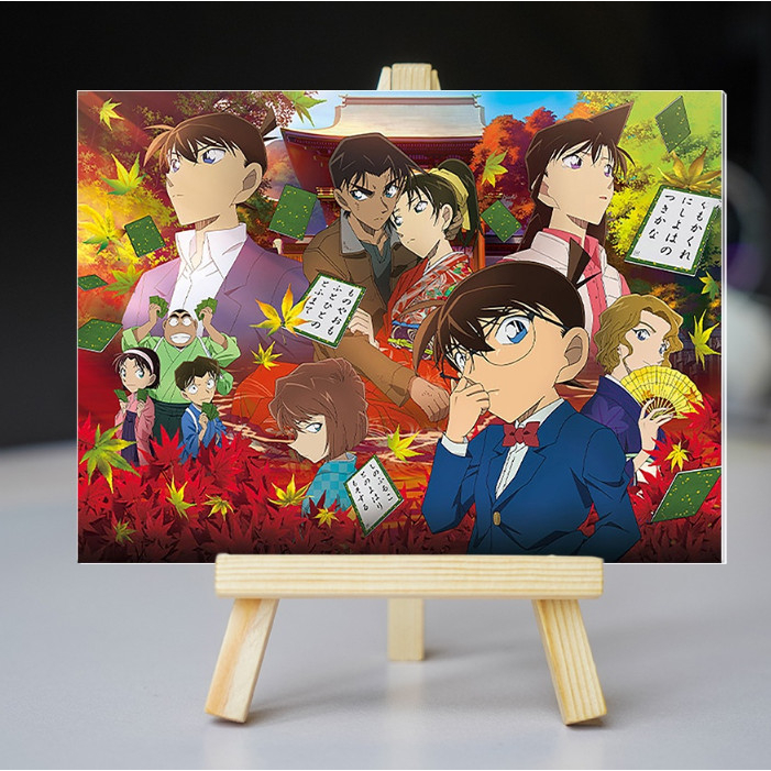 Tranh kính quà tặng thám tử lừng danh conan anime ANISHOP 10cm