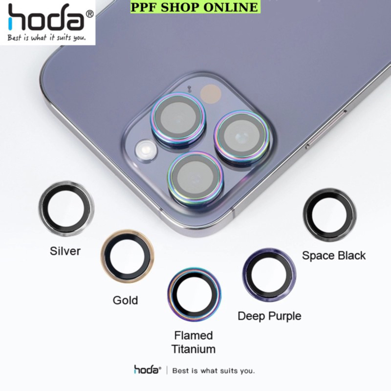 Bảo vệ camera Hoda Sapphire cho Smart Phone 15, 15 Pro Max , 15 Pro , 14 Promax , 14 Pro ,13 Promax , 13 Pro , 12 Promax