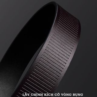 Thắt lưng nam DABARAAC trẻ trung, lịch lãm da cao cấp khóa kim loại tự động không gỉ - Bảo hành 6 tháng TL58