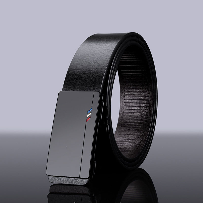 Thắt lưng nam DABARAAC trẻ trung, lịch lãm da cao cấp khóa kim loại tự động không gỉ - Bảo hành 6 tháng TL58