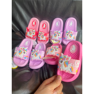 Dép lê bé gái HOạ Tiết ngựa pony siêu nhẹ size từ 1-6 tuổi