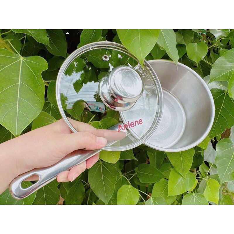 Quánh Inox 16cm Quà Tặng sữa Alene cao cấp