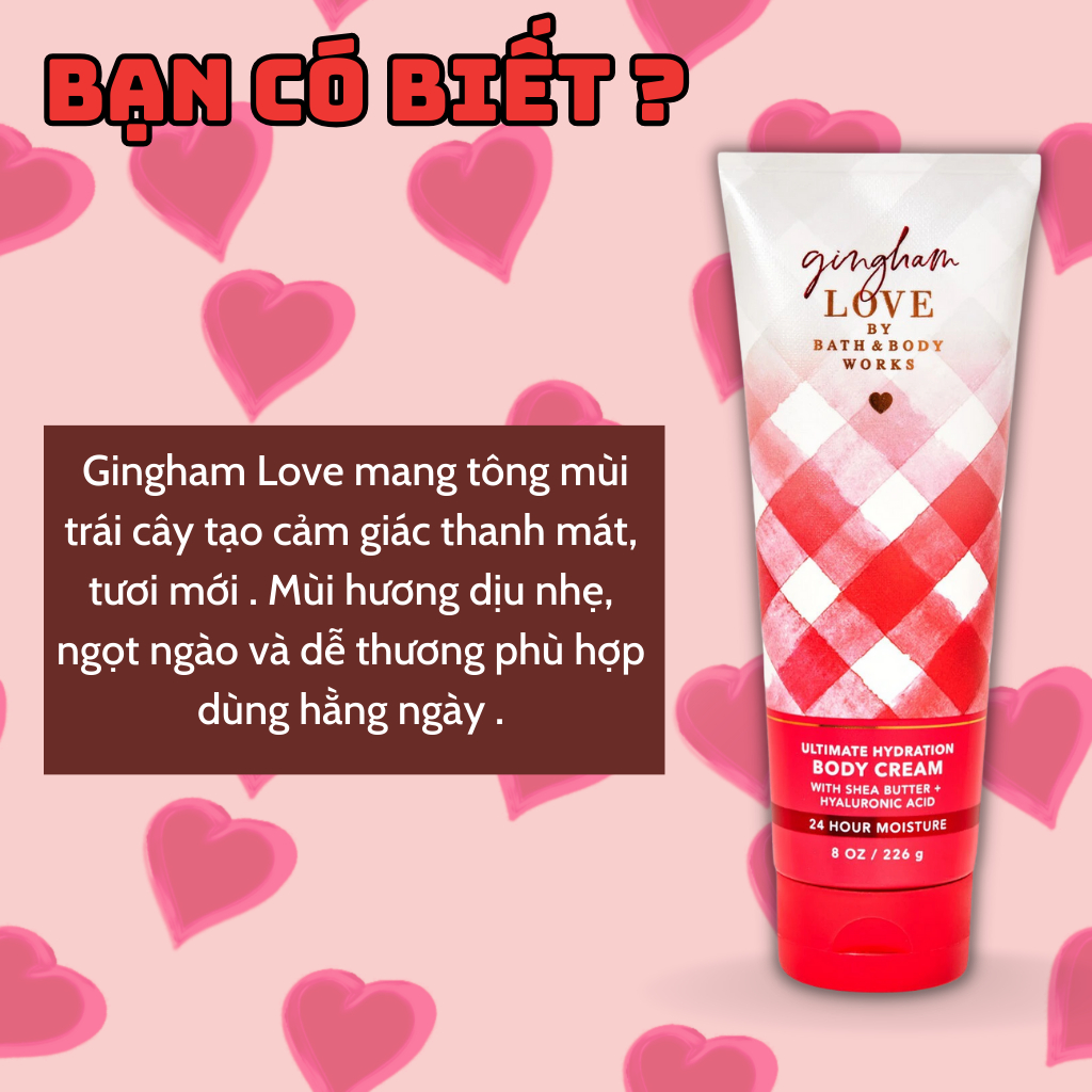 Bath and Body Works Body Cream 226g Chính Hãng Dưỡng Ẩm Da , Kem Bath & Body Works Body, Bath and Body Work Chính Hãng