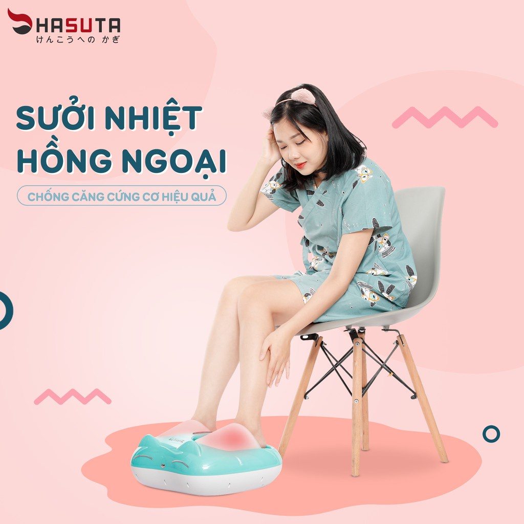 Máy massage chân Hasuta HMF 250 hàng chính hãng massage giúp giảm đau mỏi