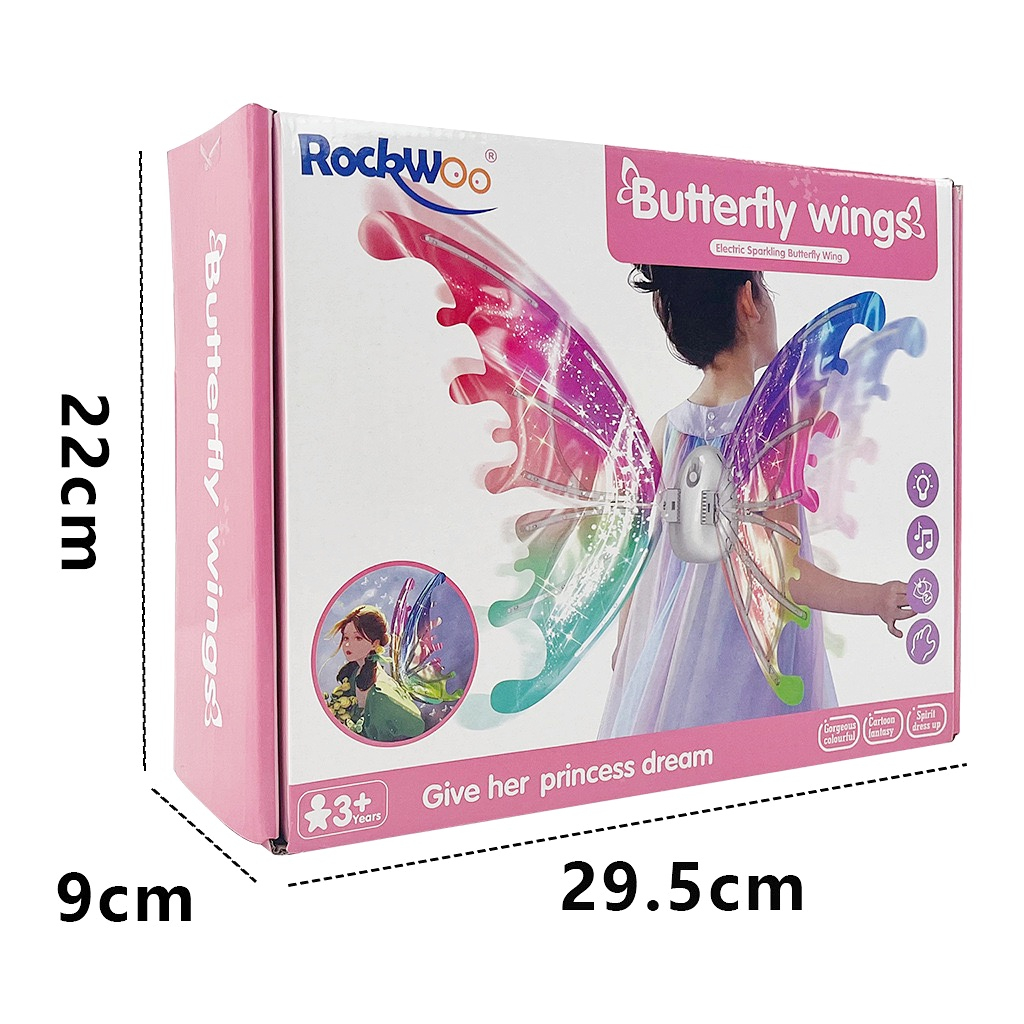 Bộ cánh tiên bé gái siêu xinh cánh bướm cho bé gái có đèn đi chơi trung thu, halowen, lễ hội rất đẹp