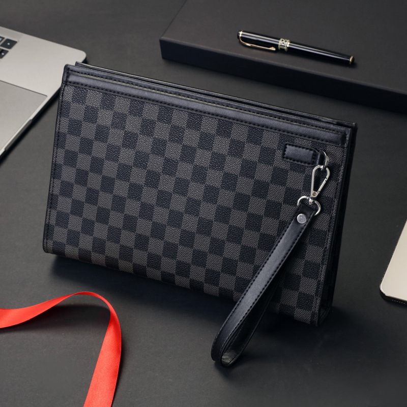 Cheenlisy  Da thật Ví da cầm tay bản to thời trang mới cho nam Cặp xách công sở