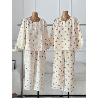 PIJAMA CỔ TRÒN QUẦN DÀI COMICHOUSE