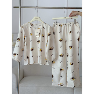 PIJAMA CỔ TRÒN QUẦN DÀI COMICHOUSE