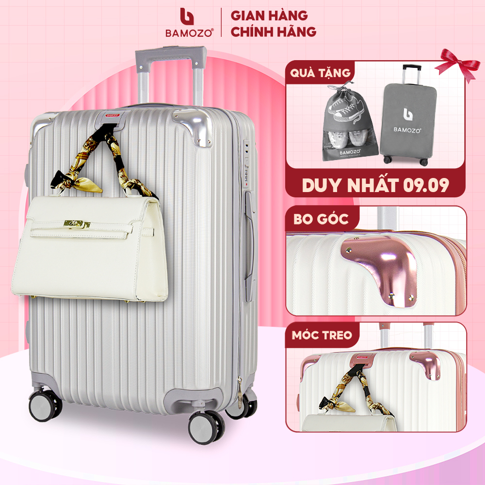Combo Vali Du Lịch Bamozo 8809 Size 20 Và Size 24 Bền Đẹp Bảo Hành 5 Năm