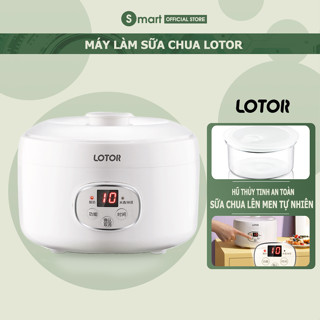 Máy làm sữa chua tự động Lotor, Máy ủ sữa chua dễ dàng tại nhà đơn giản tiện lợi, ngon hơn ngoài hàng - BH 12 tháng