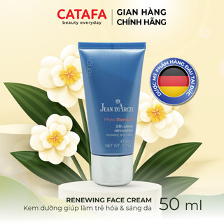 J27L Kem dưỡng trẻ hóa và sáng da (tế bào gốc) - Renovar - Renewing Face Cream Stemcell 50ml - Jean d'Arcel
