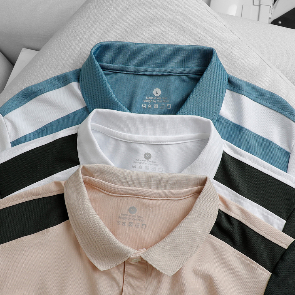 Áo polo nam nữ ABFIT cổ bẻ thun cá sấu thái co dãn thoáng mát cao cấp.A1