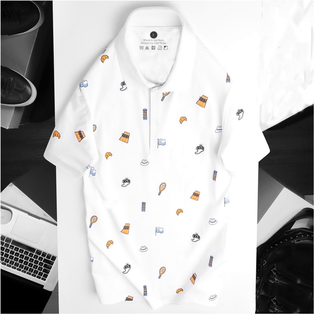 Áo polo nam nữ ABFIT cổ bẻ thun cá sấu thái co dãn thoáng mát thoáng mồ hôi cao cấp.A1