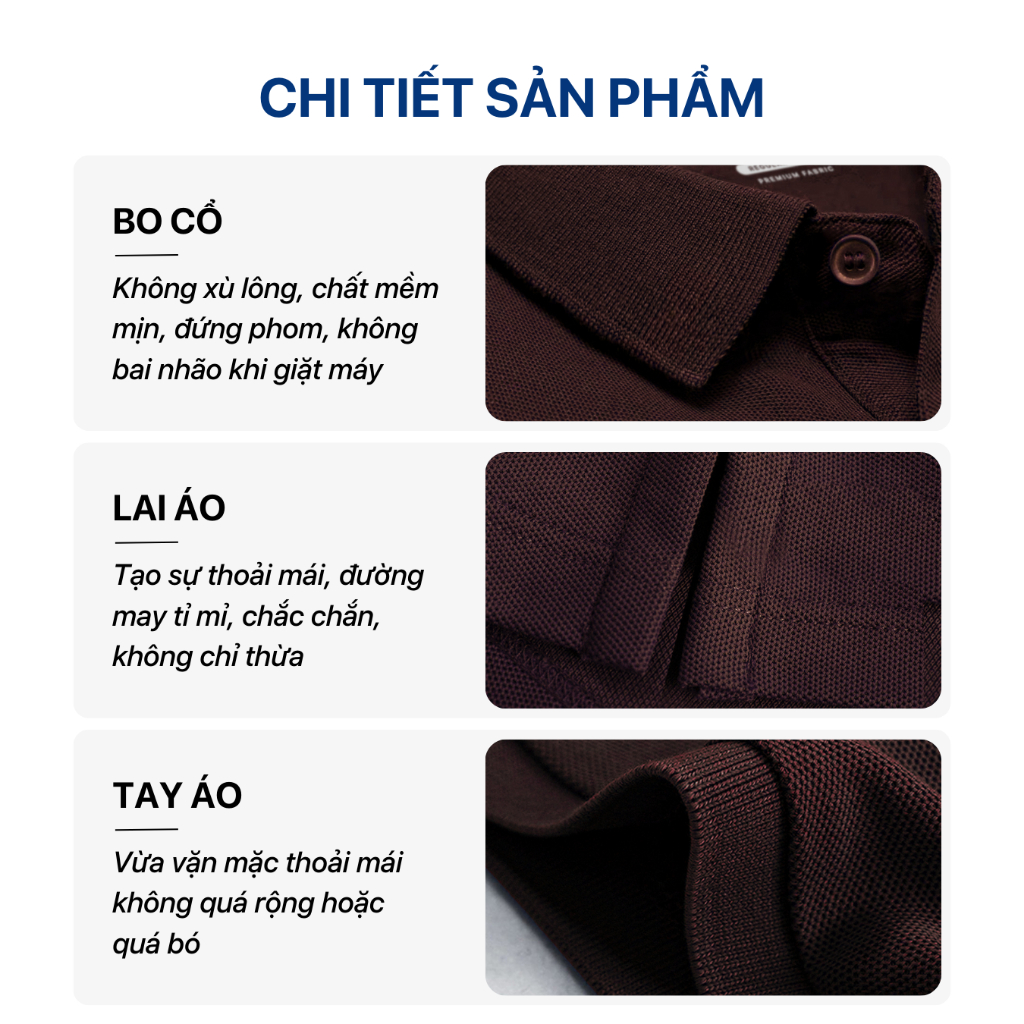 Áo Polo nam cao cấp cổ bẻ  10 màu Polo ITALY HORSE SIXMEN vải cá sấu cotton CVC Thoáng mát