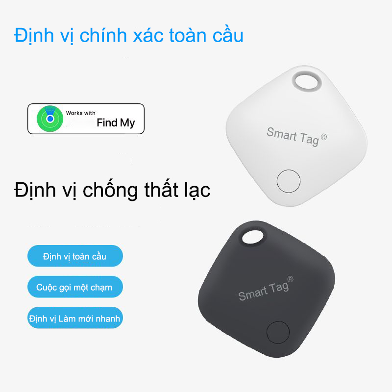 Công cụ định vị AirTag mới/thiết bị chống thất lạc Bluetooth không dây thông minh/theo dõi thú cưng chính xác