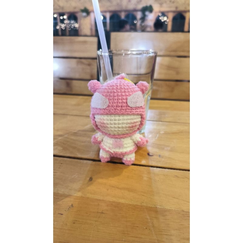 Móc khoá Batman mini bằng len handmade