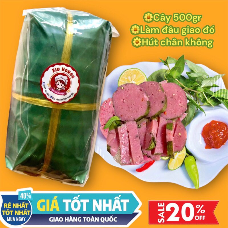 500Gr Nem Chua Cây Chợ Huyện Bình Định