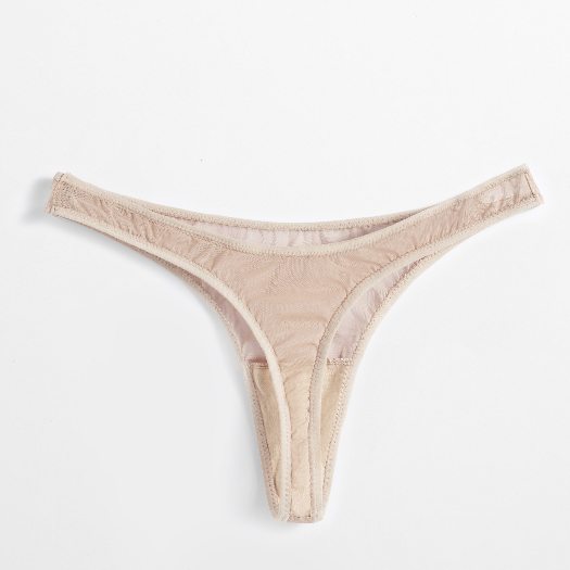 Quần Lót Nữ Thong Evelyn sheer nude Lace.thelabel