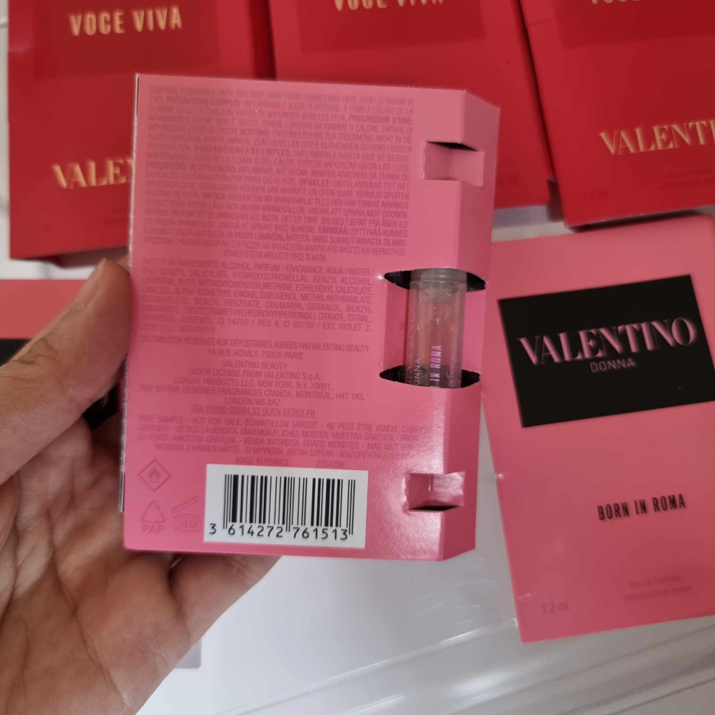 Mẫu thử nước hoa vial Valentino 1,2ml