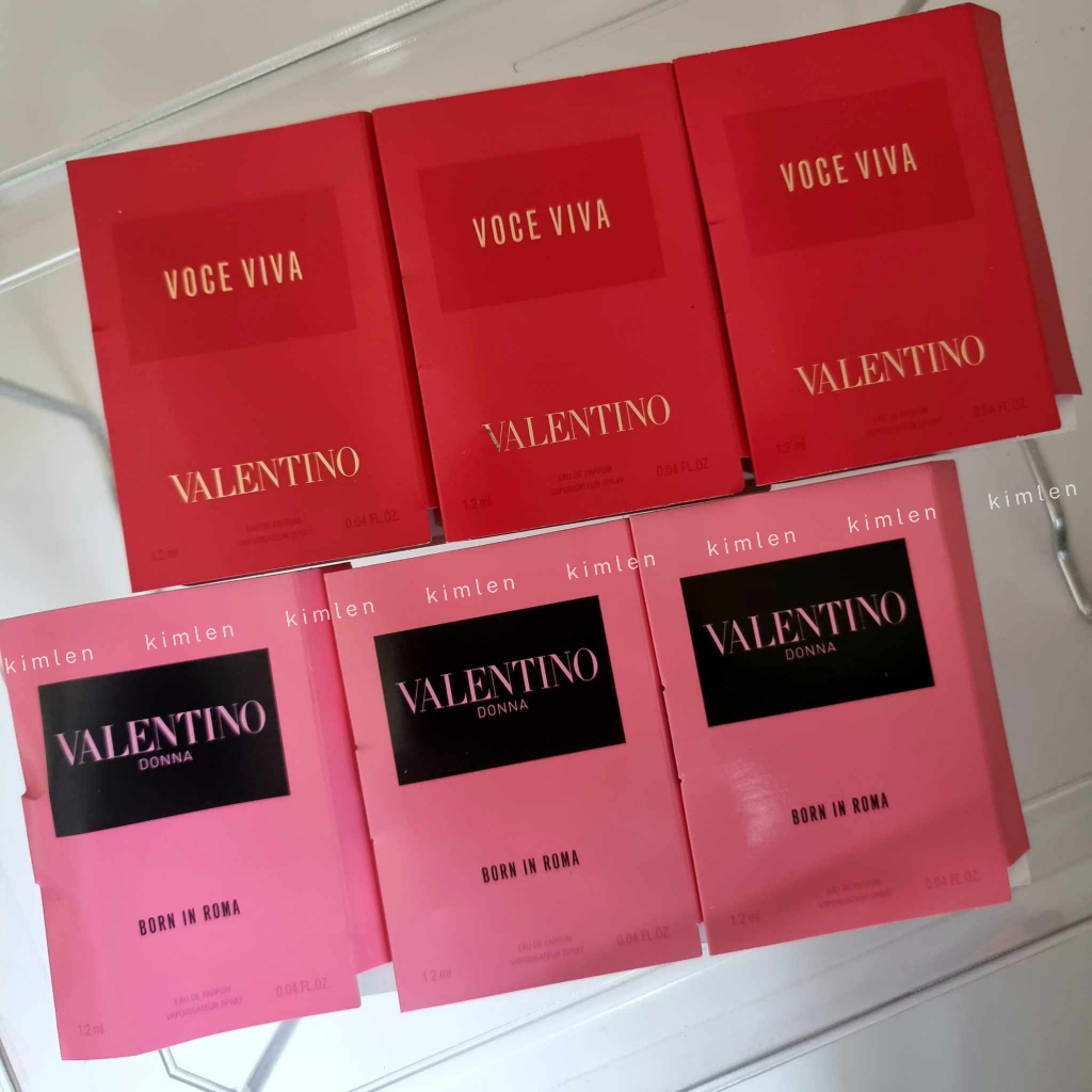 Mẫu thử nước hoa vial Valentino 1,2ml