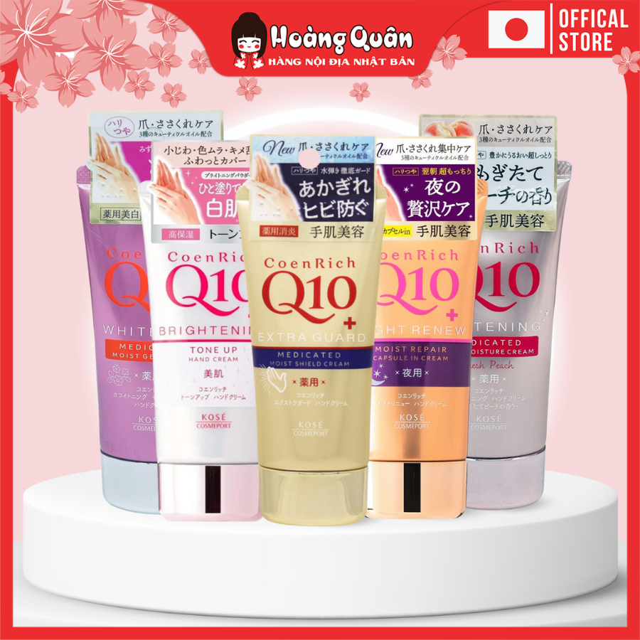 Kem Dưỡng Da Tay Kose Q10 80g - Hoàng Quân hàng nội địa Nhật