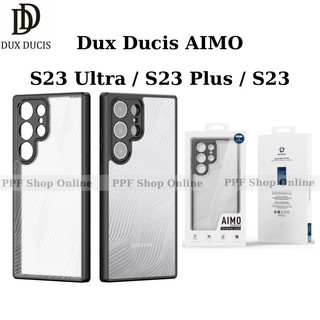 Ốp lưng nhám viền TPU chống sốc DUX DUCIS AIMO cho Samsung Galaxy S23 Ultra , S24 Ultra , S23 chống vân tay , chính hãng