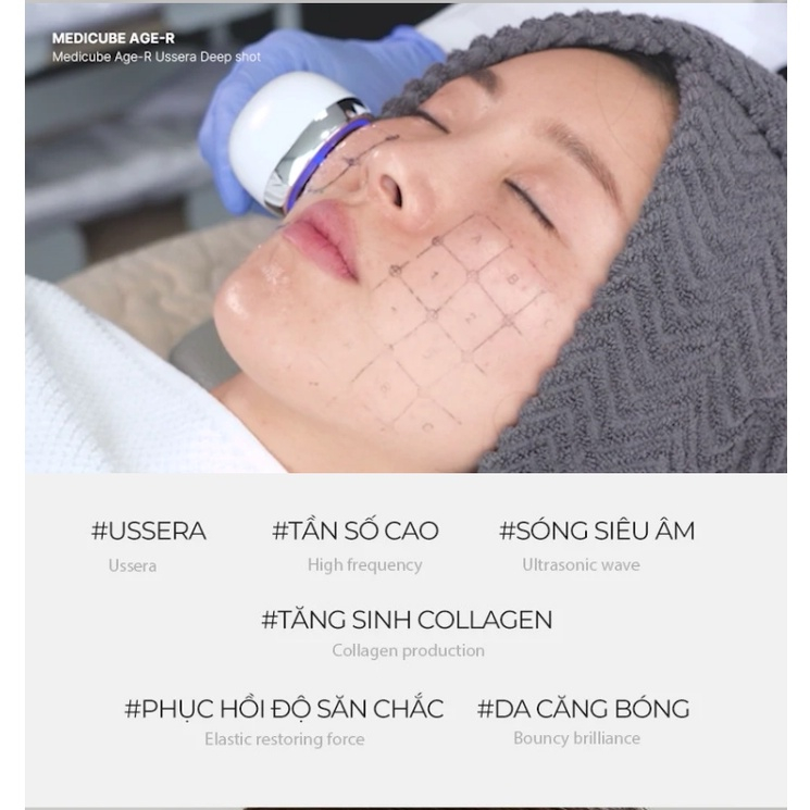 Thiết Bị Tăng Sinh Collagen Medicube AGE-R USSERA DEEP SHOT