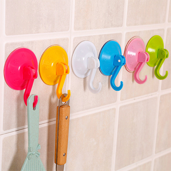 Móc Dán Tường hút chân không hít siêu dính, chịu lực lên đến 10kg