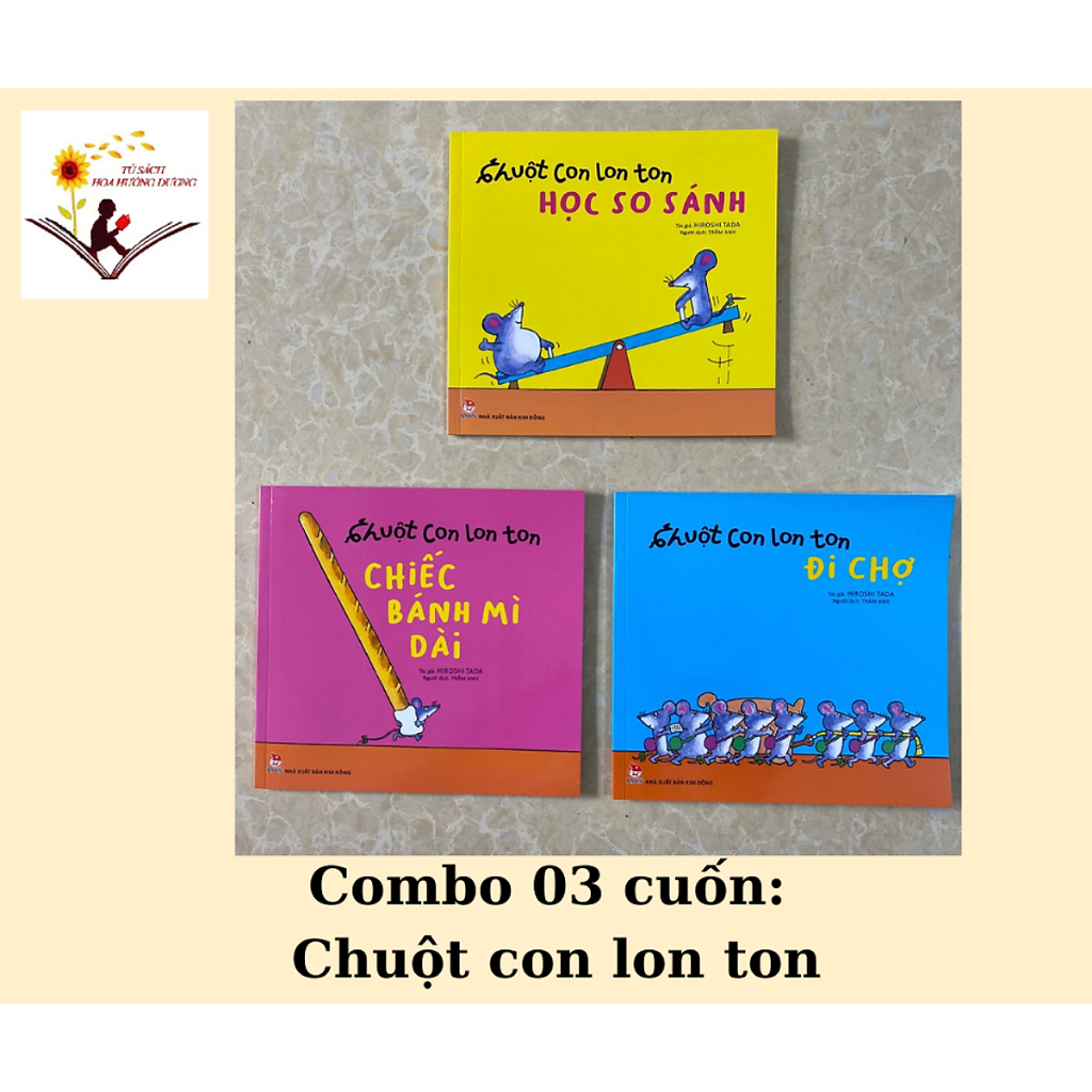 Sách - Bộ Chuột con lon ton (3 cuốn)