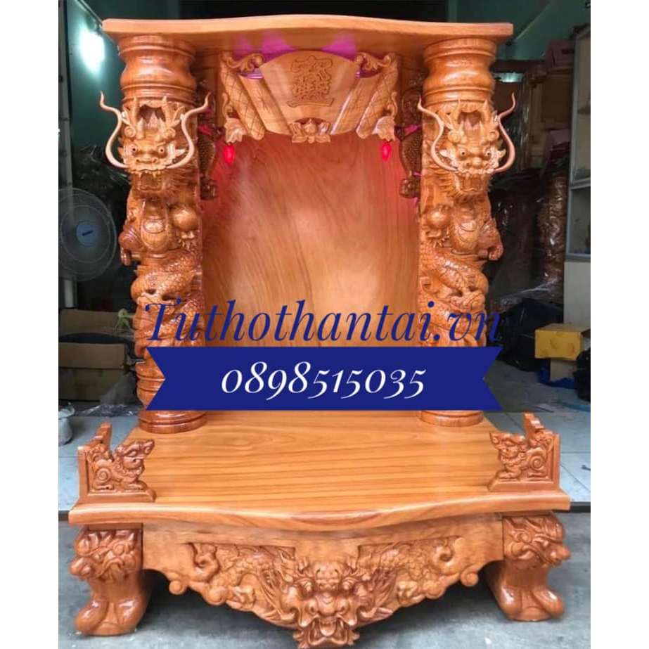 Bàn thờ thần tài Rồng Long Vương Vip ( Hàng đặt theo yêu cầu )
