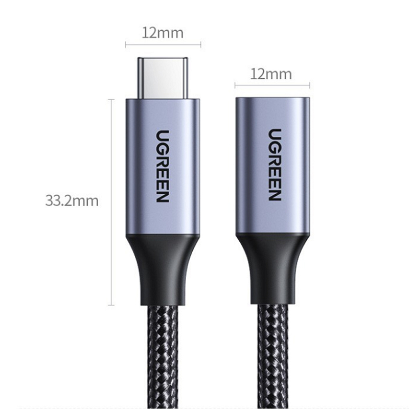 Cáp USB Type C 3.1 nối dài Gen 2 Ugreen 80810 30205 Chính Hãng US372